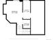 Basement floor plan shows dimensions of a bedroom, utility area, and storage room at 10262 Spotted Owl Ave, Highlands Ranch, CO 80129