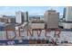 Scenic city view of Denver skyline with 