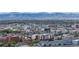Panoramic city view of Denver with mountain backdrop, highlighting the urban landscape at 444 17Th St # 301, Denver, CO 80202
