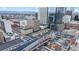 Aerial city view of Denver, displaying a mix of high-rise buildings and commercial areas at 444 17Th St # 301, Denver, CO 80202