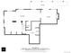 Basement floor plan showing recreational areas, storage, and a covered patio at 7575 E Windlawn Way, Parker, CO 80134