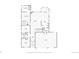 A detailed first-floor plan showcases the layout of a home's living spaces at 23426 Briar Leaf Ave, Parker, CO 80138