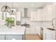 Bright kitchen featuring white cabinets, quartz countertops, and stainless steel appliances at 350 Adams St, Denver, CO 80206