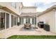 Outdoor patio area with stylish furniture and outdoor cooking area at 350 Adams St, Denver, CO 80206
