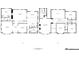 Floor plan of a two-story home showing the layout of the rooms at 1311 Fletcher Dr, Erie, CO 80516