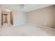This spacious bedroom features neutral colors and lots of natural light at 31 Shetland Ct, Highlands Ranch, CO 80130