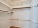 Walk-in closet features custom shelving and storage for an organized wardrobe and personal items at 31 Shetland Ct, Highlands Ranch, CO 80130