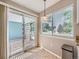 Sunny dining area with sliding door access to deck offering a seamless indoor-outdoor flow at 31 Shetland Ct, Highlands Ranch, CO 80130