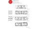 Detailed floor plan layout of Lawrence Duplex featuring 4 beds, 4.5 baths, and a detached one-car garage at 2451 Lawrence St # 2, Denver, CO 80205