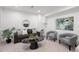 Cozy living room with comfortable seating and tasteful decor, creating a welcoming atmosphere at 2451 Lawrence St # 2, Denver, CO 80205