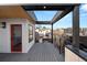 A spacious outdoor deck area with city views, perfect for relaxing or entertaining guests at 2451 Lawrence St # 2, Denver, CO 80205