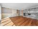 Elegant living room featuring hardwood floors and a fireplace at 5700 S Quebec St # A, Englewood, CO 80111