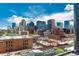 Panoramic city views with modern buildings and blue skies in the background at 1901 Wazee St # 1020, Denver, CO 80202