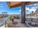 Relaxing outdoor terrace with comfortable seating, a cozy fire pit and fantastic city views at 1901 Wazee St # 1020, Denver, CO 80202