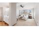 Bright main bedroom layout featuring ensuite bathroom with a large walk-in closet at 1832 S Tamarac St, Denver, CO 80231