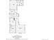 Detailed floor plan showcasing the layout of the home's second floor, dimensions, and room placements at 460 Garfield St, Denver, CO 80206