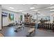 Well-equipped gym with various exercise machines, free weights, and mirrored walls at 7879 S Zante Ct, Aurora, CO 80016