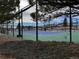 Community tennis courts with surrounding landscape at 7879 S Zante Ct, Aurora, CO 80016