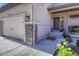 A welcoming entrance with stone accents and a well-maintained front yard at 145 Kettle Valley Way, Monument, CO 80132