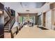Modern kitchen features a large island, open floor plan, and plenty of natural light at 9470 S Silent Hills Dr, Lone Tree, CO 80124