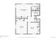 This second floor plan shows the bedrooms, bathrooms, and closets of the home at 11035 W 26Th Pl, Lakewood, CO 80215