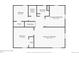 Basement floor plan, including bedrooms, bathroom and storage at 4070 W Dartmouth Ave, Denver, CO 80236