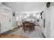 Bright dining room features hardwood floors, and neutral wall color at 1958 S Pearl St, Denver, CO 80210