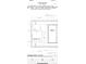 Landscape plan showing the layout of the yard with the building setback and tree protection zone at 1260 Newton St # 1, Denver, CO 80204