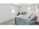 Bright bedroom featuring carpet floors and plenty of natural light from two windows at 309 W Oak St, Lafayette, CO 80026