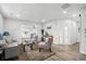 Bright living room offering seamless transition to the modern kitchen and dining areas at 309 W Oak St, Lafayette, CO 80026