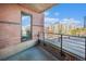 Cozy balcony space with city views, ideal for relaxing outdoors at 8100 E. Union Ave # 409, Denver, CO 80237