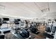Well-equipped gym featuring treadmills, elliptical machines, and weightlifting equipment at 8100 E. Union Ave # 409, Denver, CO 80237
