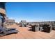 Rooftop deck with outdoor seating offers views of the surrounding area at 8100 E. Union Ave # 409, Denver, CO 80237