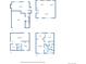 Detailed floor plan of the house, showing the layout and dimensions of each room at 7114 S Costilla St, Littleton, CO 80120