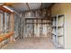 Utility shed with shelving and wood walls at 7114 S Costilla St, Littleton, CO 80120