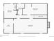 Basement floor plan showcasing an office, living room with fireplace, bathroom, and utility room at 1465 S Urban Way, Lakewood, CO 80228