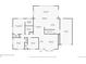 First floor plan showcasing bedrooms, bathrooms, kitchen, garage, and living areas at 1465 S Urban Way, Lakewood, CO 80228