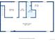 Basement floor plan showcasing a bedroom, utility, bath, wet bar and recreation room at 8731 W 89Th Pl, Broomfield, CO 80021