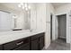 Stylish bathroom with dual sinks, a spacious countertop, and modern fixtures at 350 High Point Dr # C201, Longmont, CO 80504
