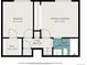 Layout of the bedrooms, walk-in closet, hall, and bathroom are displayed in the floor plan at 10275 Quail St, Westminster, CO 80021