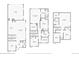 Two-story home floor plan, showing room dimensions at 2932 Low Meadow Blvd, Castle Rock, CO 80109