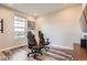 Bright office space with two comfortable chairs and large window at 2932 Low Meadow Blvd, Castle Rock, CO 80109