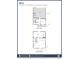 Floor plan for a two-story home featuring 2 beds, 2 baths, and 2-car garage at 46517 Avery Ln, Bennett, CO 80102