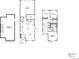 Floor plan showcasing the layout of the main floor, second floor, and unfinished basement at 21142 E 63Rd Dr, Aurora, CO 80019