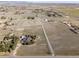 Expansive property with a defined boundary, featuring a home, long driveway, and surrounding land at 2610 W County Road 4, Berthoud, CO 80513