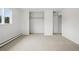Empty bedroom featuring a closet space, and natural light at 2448 S Leyden St, Denver, CO 80222