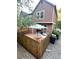 Cozy fenced-in backyard featuring a private deck area, perfect for outdoor entertaining and relaxation at 1240 S Flower Cir # A, Lakewood, CO 80232