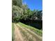 Backyard with trees and plants at 1240 S Flower Cir # A, Lakewood, CO 80232