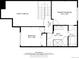 Upper floorplan includes primary bedroom, bathroom, and bedroom at 6980 Fargo Trl, Littleton, CO 80125