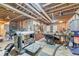 Unfinished basement workshop with storage space at 10233 Greatwood Ct, Highlands Ranch, CO 80126